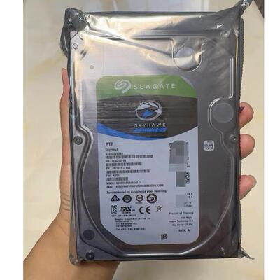 Seagate/希捷ST8000VX004 8tb SATA酷鹰256M监控台式机硬盘8T