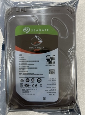 Seagate/希捷 ST3000VN007 3tb酷狼网络存储NAS企业级机械硬盘3t