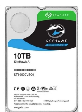 希捷ST10000VE001/0008/VX0004 10tb酷鹰氦气监控台式硬盘10t垂直