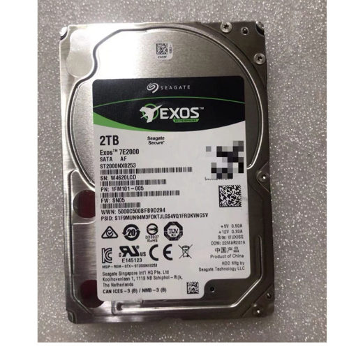 希捷 ST2000NX0253 2T 7.2K SATA  2TB服务器硬盘