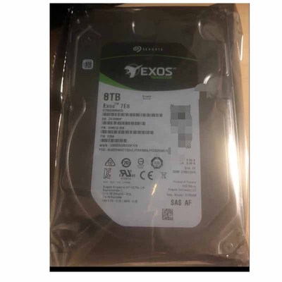 全新 0通电 浪潮 曙光 8T SAS 3.5寸  ST8000NM0075 硬盘