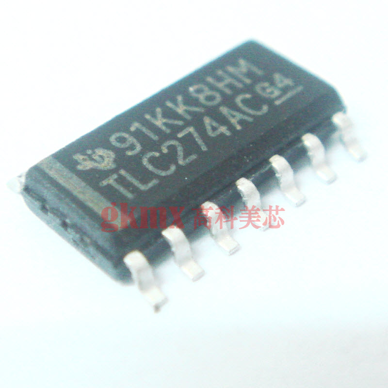 IC集成电路TLC274AC SOP14 操作放大器 电压反馈 4元/PCS