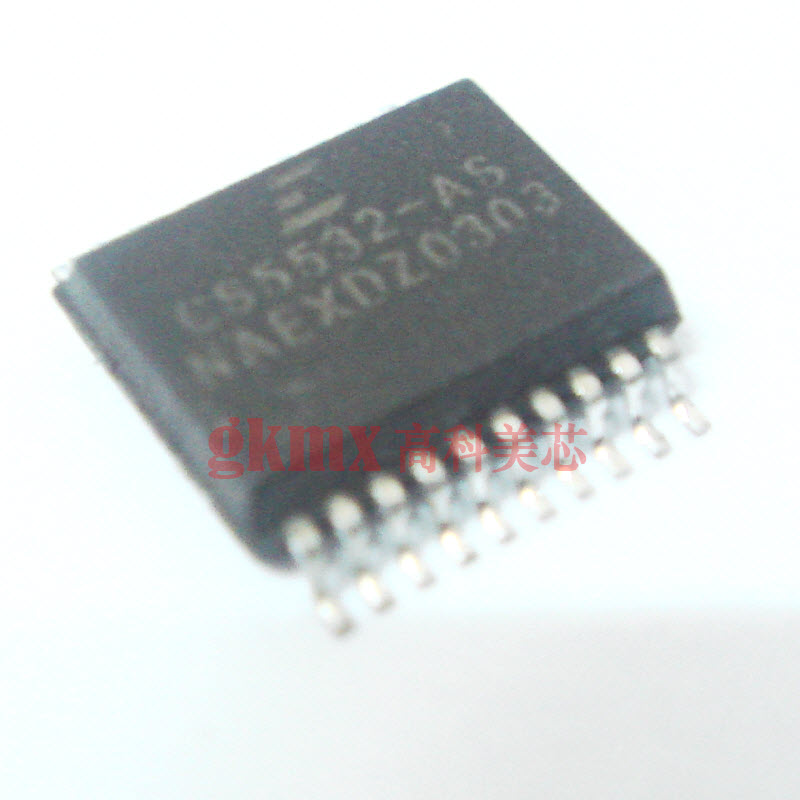 高科美芯 集成电路CS5532-AS SSOP20 2通道24位A-D转换器45元/PCS