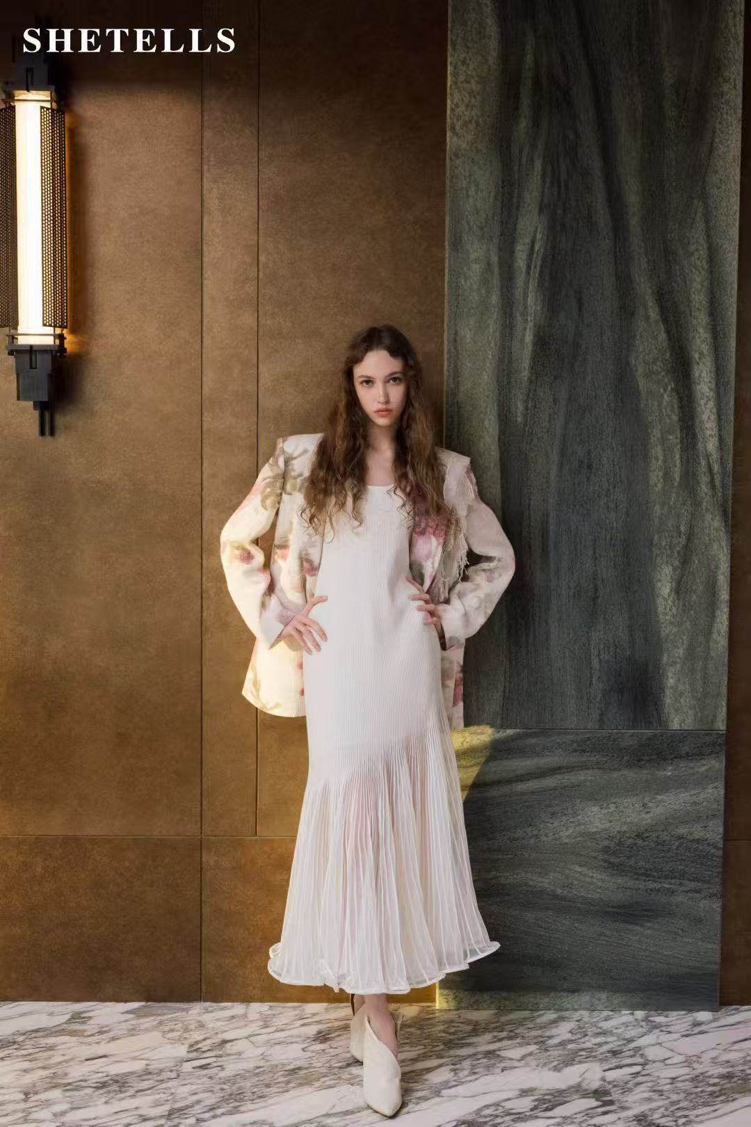 SHETELLS2026春季新品印花西装外套女宽松休闲轻薄舒适凉感衬衫,女装/女士精品,毛呢外套,淘宝优惠券,粉丝福利购,淘宝优惠卷