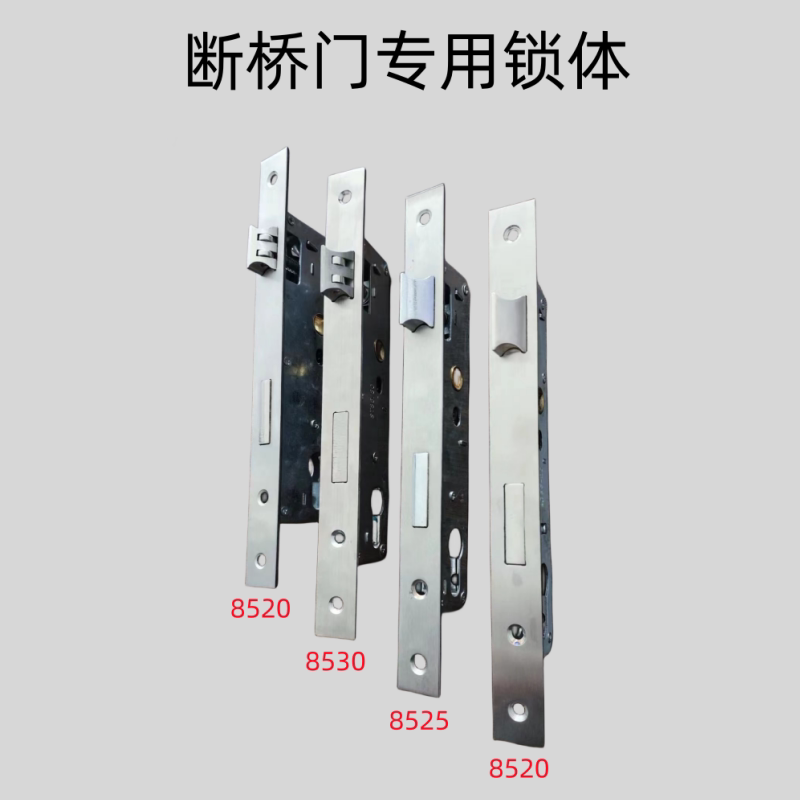 断桥平开门85系列锁体图片