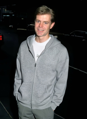 弗兰克同款美式cleanfit纯色连帽卫衣复古慵懒感宽松开衫外套简约