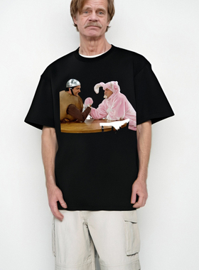 frank之家 老友记美剧男女同款t恤美式复古纯棉短袖上衣休闲宽松