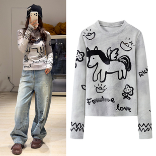 T恤2026早春新品新年款