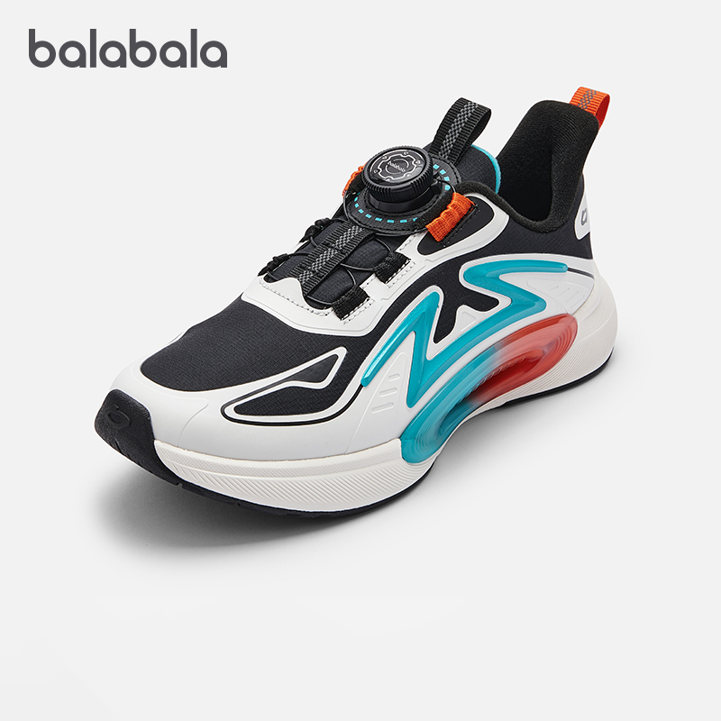 巴拉巴拉男童运动鞋儿童轻便慢跑鞋宝宝训练鞋秋季新款加绒鞋子潮