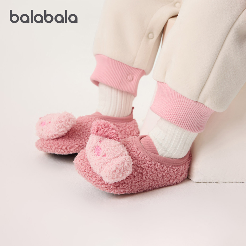 巴拉巴拉婴儿鞋袜宝宝防滑地板袜