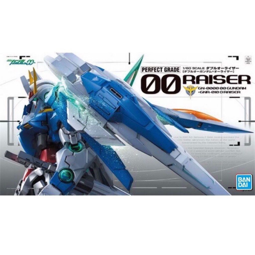 万代 PG 1/60 高达00 00强化高达 00R RAISER 升降机套装拼装模型