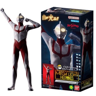 正版 万代 新奥特曼电影系列 发光初代 佐菲 立像人偶 模型 玩具