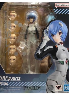 万代 SHF绫波丽 EVA 新世纪福音战士 新剧场版可动手办正版现货