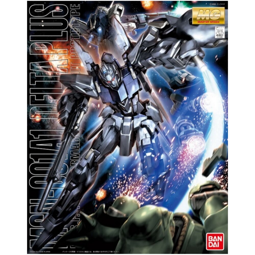 现货 万代 高达 拼装 模型 MG 1/100 DELTA PLUS 德尔塔匹斯高达