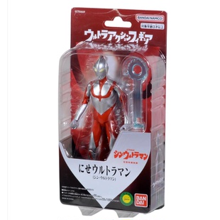 万代正版 空想特摄大电影 超可动新奥特曼  新佐菲人偶 男孩玩具