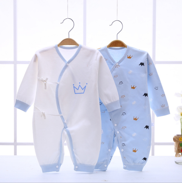 婴儿衣服纯棉春秋新生儿连体衣保暖宝宝睡衣冬哈衣爬服在类目 童装/婴儿装/亲子装, 连身衣/爬服/哈衣中 - 来自Buy2taobao.com提供专业的淘宝代购服务