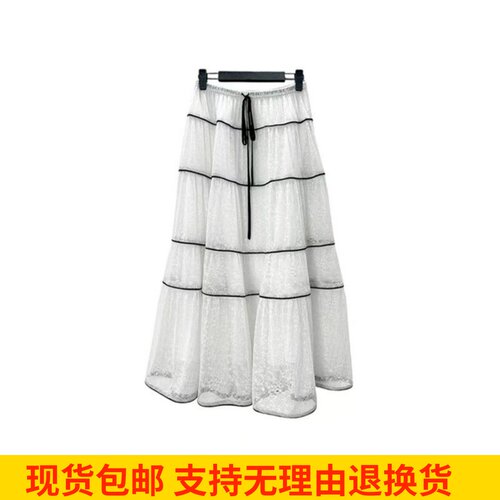 新款时尚不规则A字半身裙