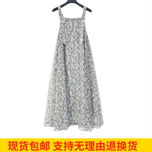 雨墨圣迪奥立 Весенние летние модные подтяжки без рукавов, свободное платье, по фигуре, легкий роскошный стиль