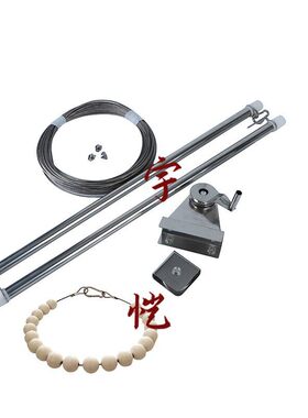 宇恺旗杆配件外置手摇双杆升降