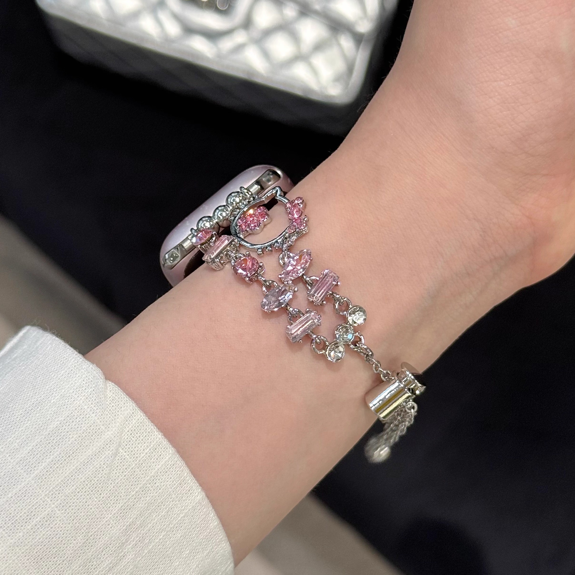 JM苹果Applewatch凯蒂猫KT手表带