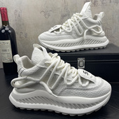 厚底小白鞋 时尚 休闲潮流老爹鞋 男士 透气百搭轻奢风高级感户外潮鞋