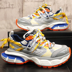 新款超火透气厚底增高男士老爹鞋春夏百搭休闲运动鞋潮流网面鞋男