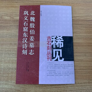 北魏殷伯姜墓志 巩义石窟东汉诗刻  尚晓周 稀见古石刻丛刊 繁体译文 楷书隶书毛笔字帖书法临摹碑帖古帖书籍 河南美术出版社