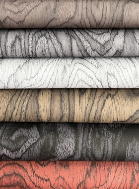 意大利ALPI仿木纹皮革面料高端设计师定制装饰皮革餐椅门板装饰革