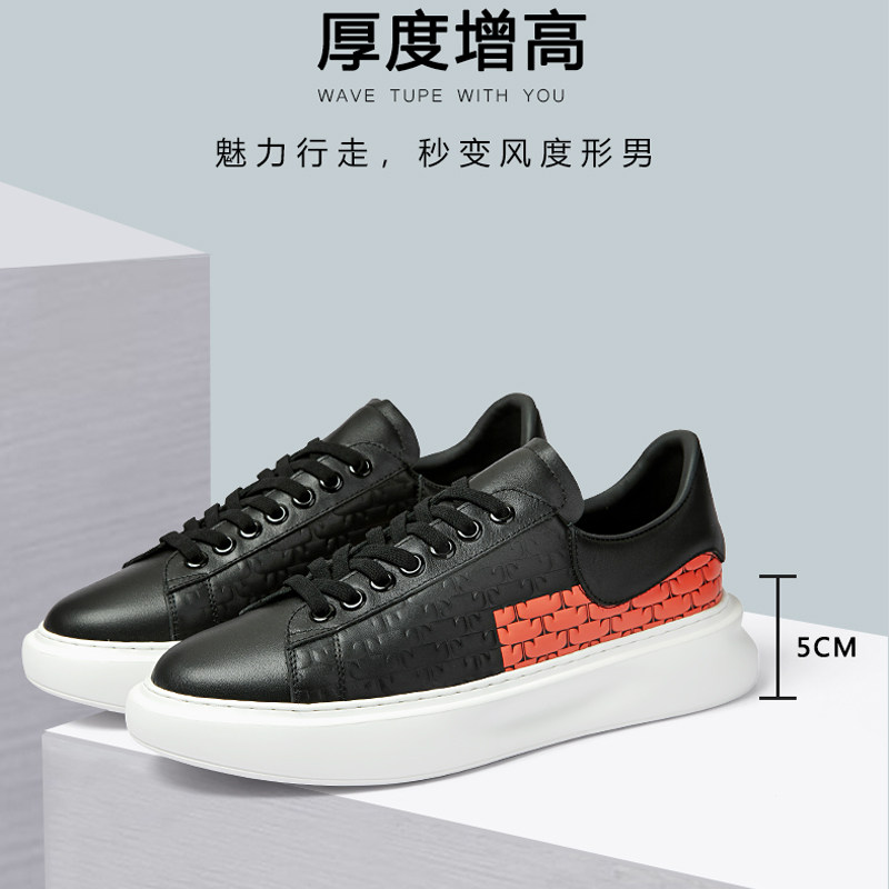 定基.G原创广州男鞋四季款头层牛皮轻便舒适时尚百搭透气运动休闲