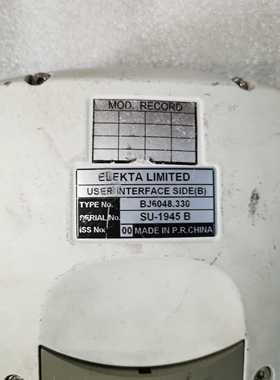 Elekta limited医科达控制盒，控制面板，成色如图所示
