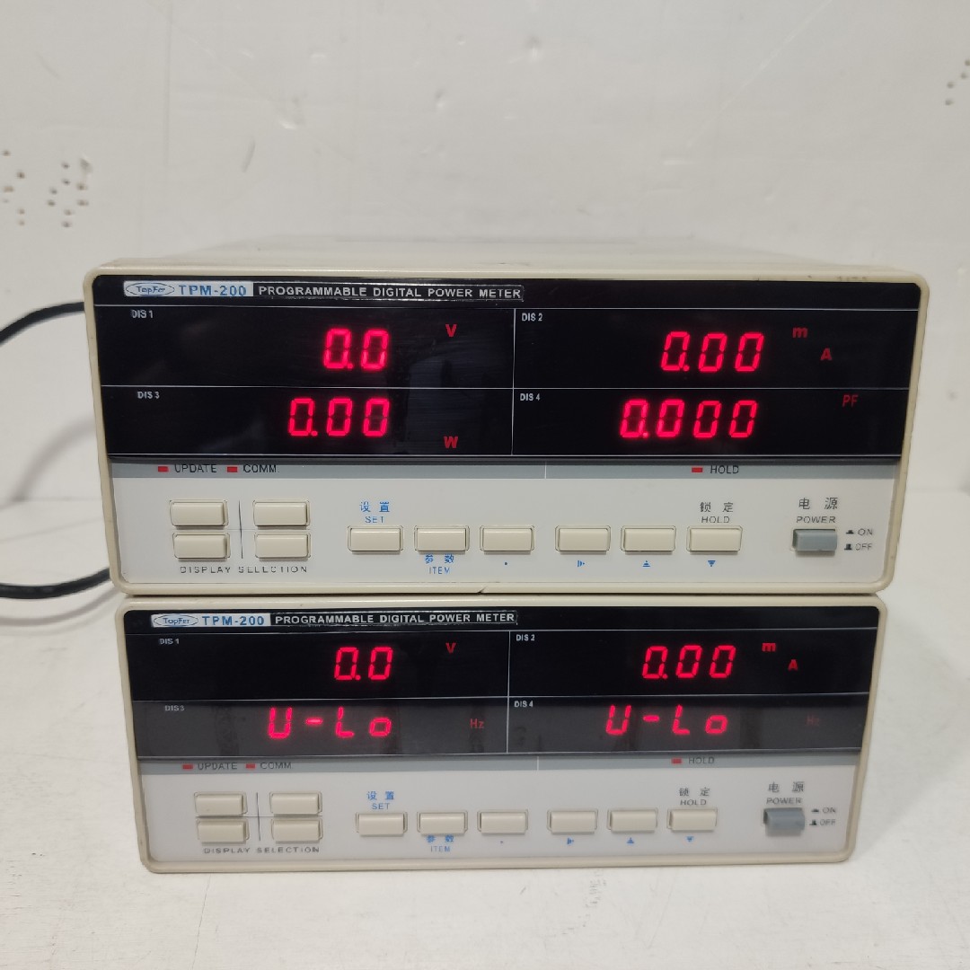 TopFer/创锐 TPM-200可编程数字功率分析仪 二手的 成色如图 议价