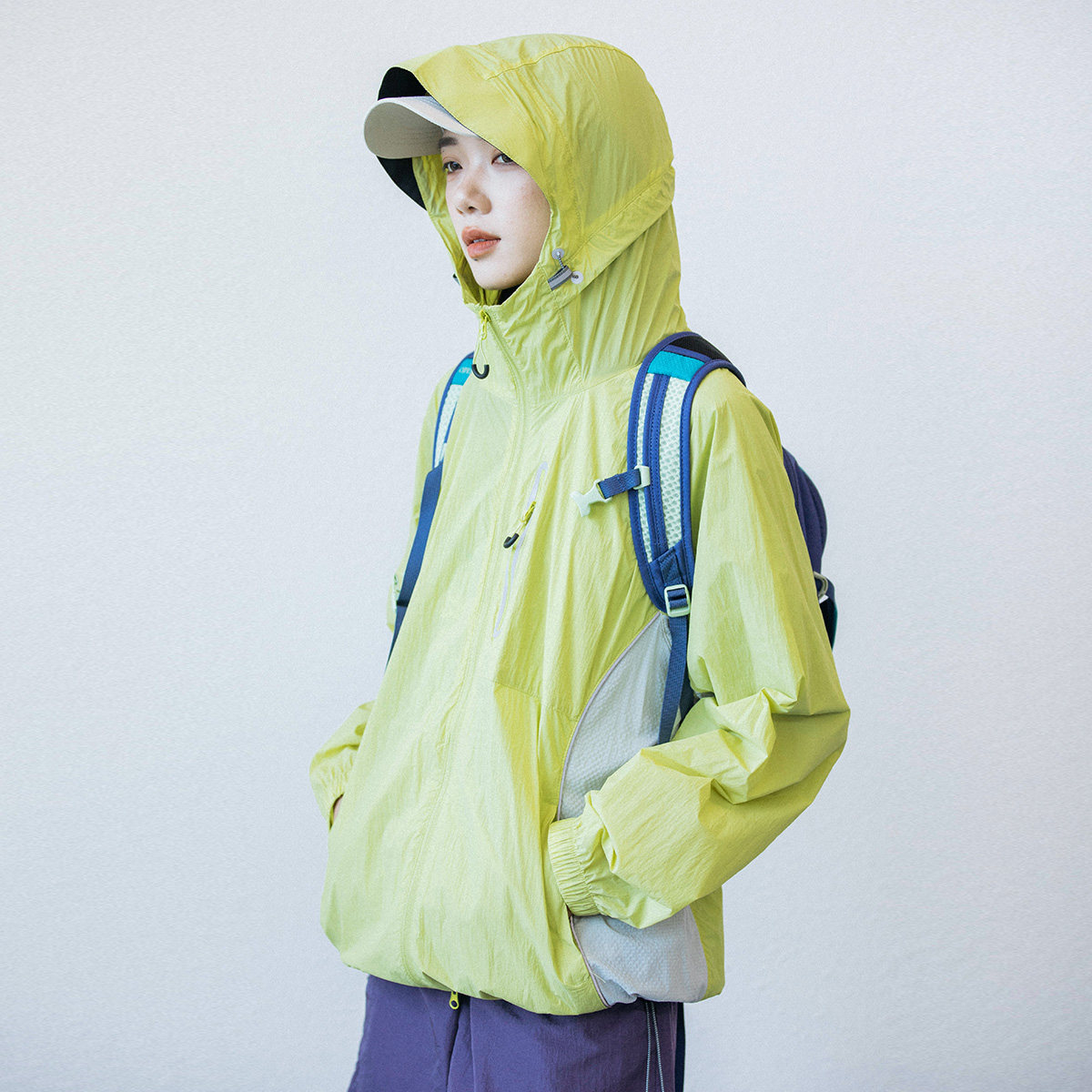 Epicsocotra山系冰丝凉感UPF50原纱防晒衣轻薄连帽冲锋衣皮肤衣,女装/女士精品,时尚防晒服,淘宝优惠券,粉丝福利购,淘宝优惠卷