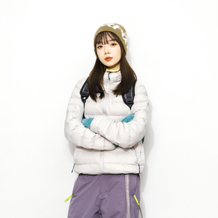 Epicsocotra冬季 90绒排骨连帽羽绒服外套男女加厚休闲保暖羽绒衣