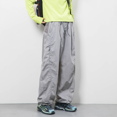 加厚保暖化伞兵裤男女徒步休闲裤