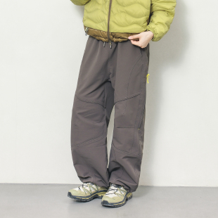 男女 抗撕裂徒步登山冲锋裤 户外侧拉链防泼水速干伞兵工装 裤