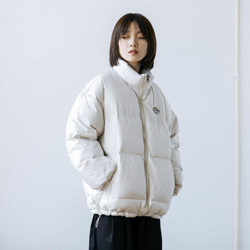 加厚立领户外男女款羽绒衣