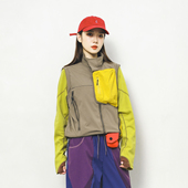 2025户外山系防水速干撞色口袋机能马甲男女徒步钓鱼骑行马夹背心