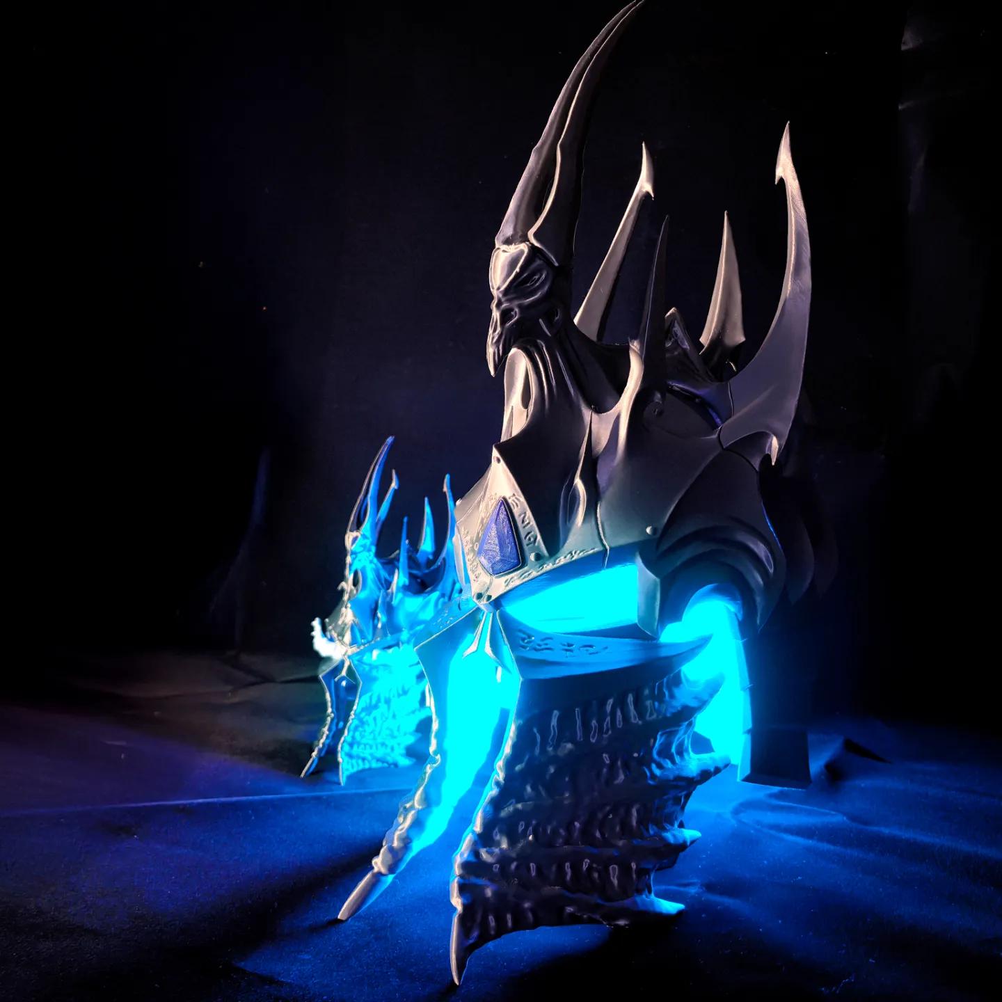 魔兽世界巫妖王之怒阿尔萨斯带灯