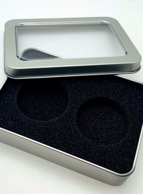 礼盒通用40mm生日硬币收藏盒包装