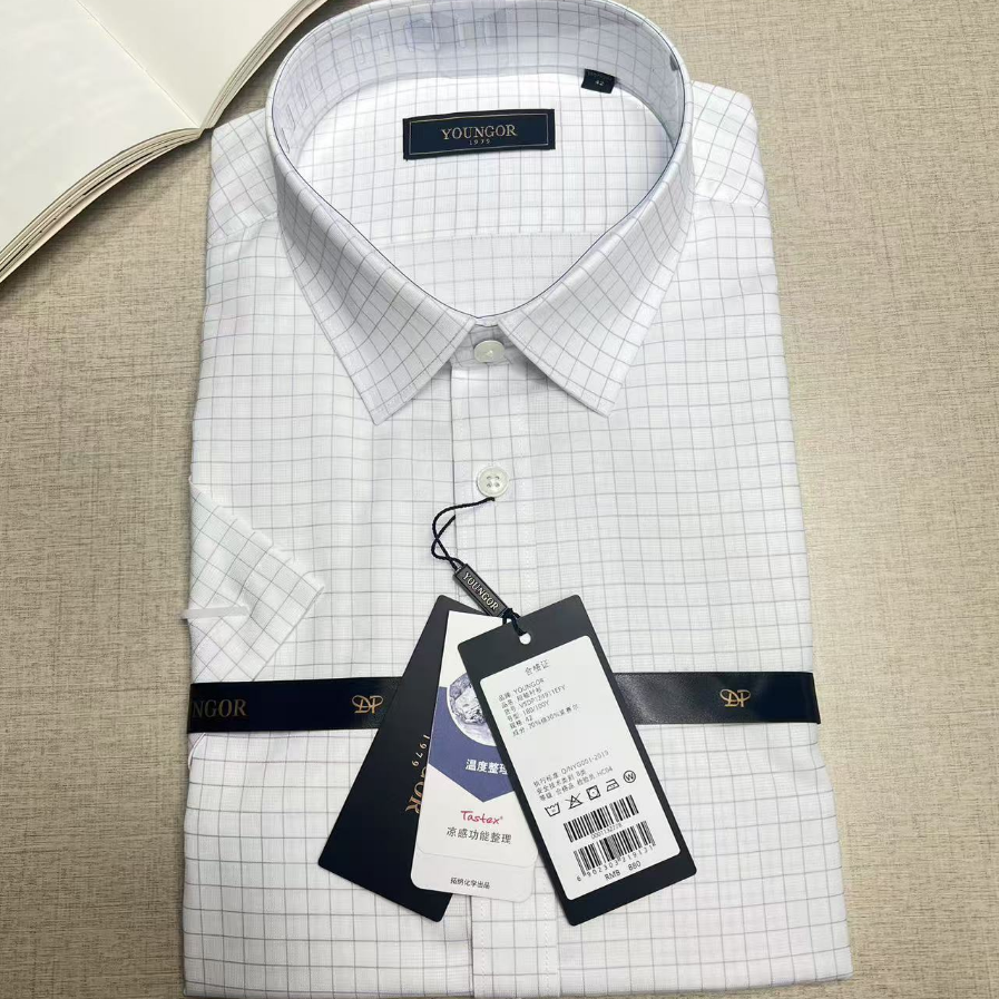 雅戈尔夏季男士凉感天丝DP免烫