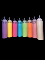 Food -Распространение цветового порошка -500 мл/цвет бутылки.