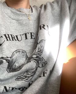 9.7发顺丰mone韩国正品 灰色圈圈棉字母萝卜印花卫衣女 代新款