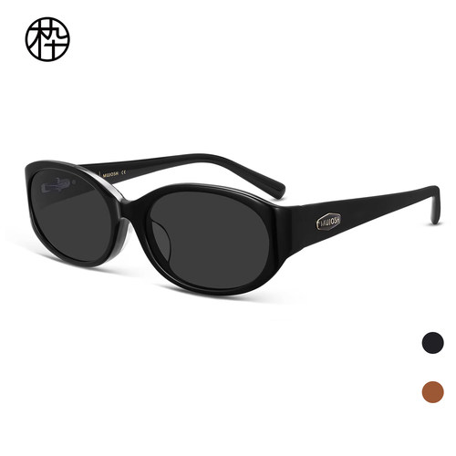 木九十专柜正品MJ12SN1579椭圆窄框太阳眼镜小框偏光镜潮流墨镜