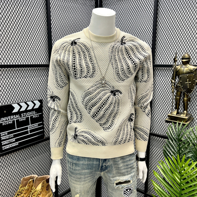 网红同款毛衣男潮流百搭美式复古