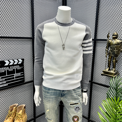 网红同款毛衣男潮流百搭美式复古