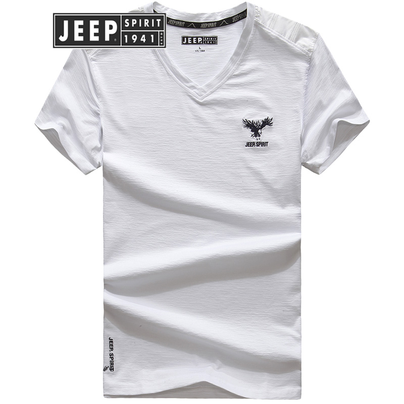 JEEP/¼ªÆÕÏļ¾TÐôÄжÌÐäVÁìÄÐ×°°ëÐä´òµ×ÉÀÈ«ÃÞÐÝÏб¡¿îÉÏÒÂ