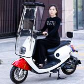 电动车新款 伸缩折叠雨棚电瓶摩托车可拆卸防晒遮阳挡雨遮雨棚篷蓬