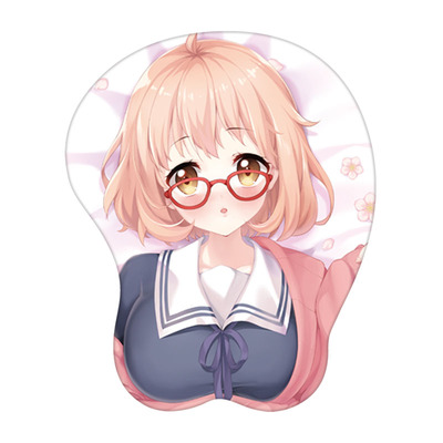 栗山未来美女护腕鼠标垫DIY定制