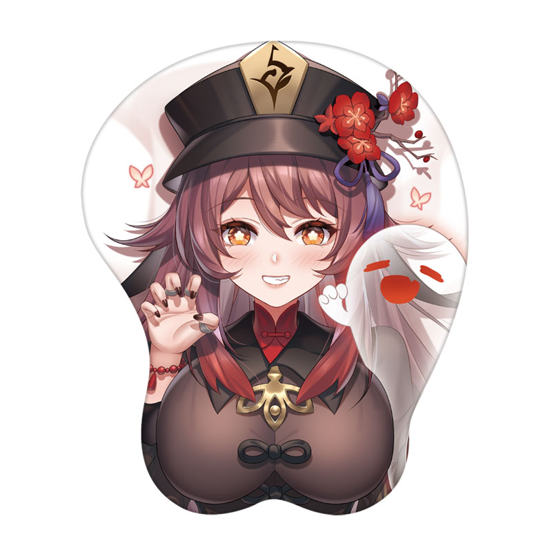 原神游戏胡桃护腕鼠标垫DIY定制