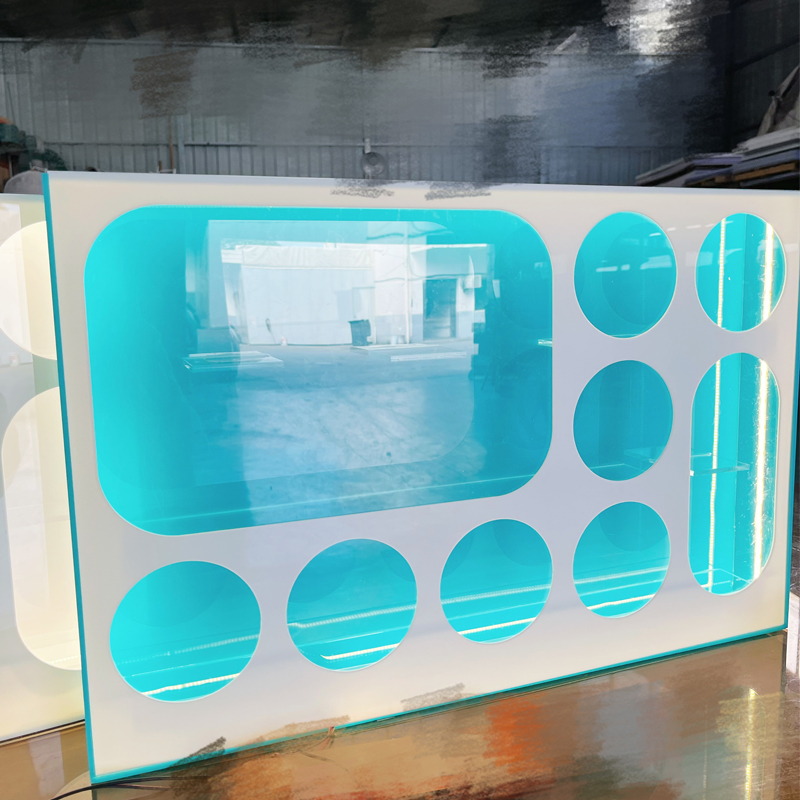 泡泡玛特发光亚克力手办收纳盒